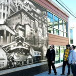 new high street mural